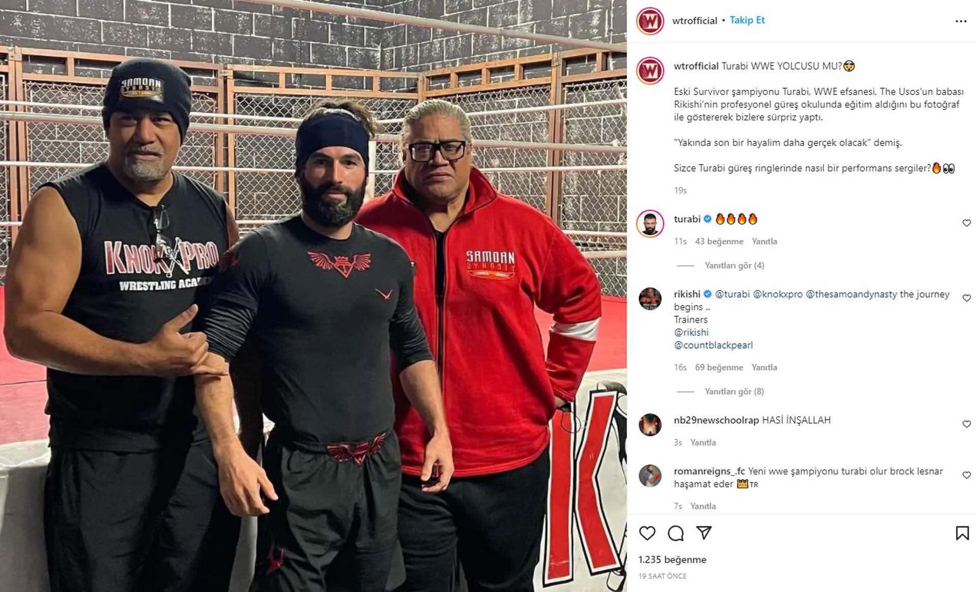 Survivor şampiyonu Turabi Çamkıran, WWE'de güreşmeye hazırlanıyor! Yok artık daha neler diyeceğiniz türden