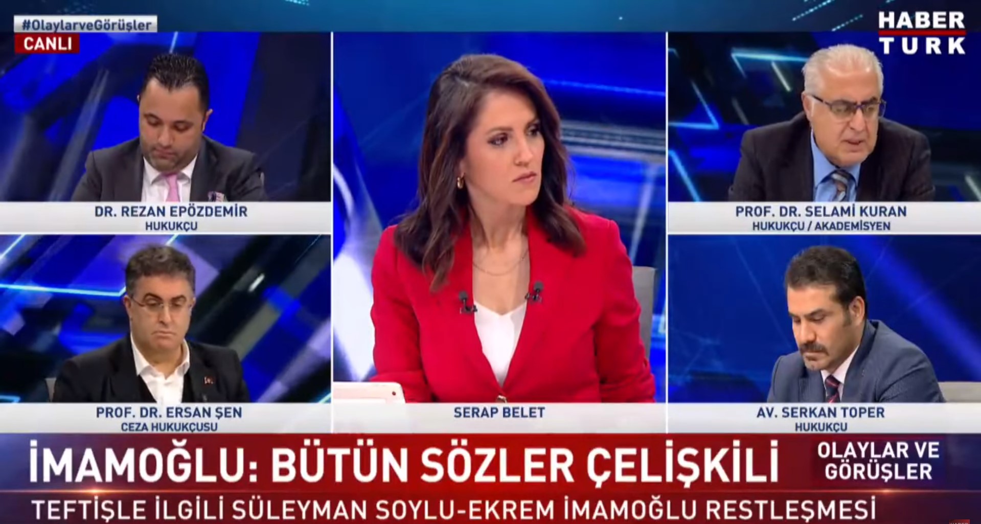 Habertürk'te hukukçular arasında masum tartışması! Masum değildir canım, suçlu değildir