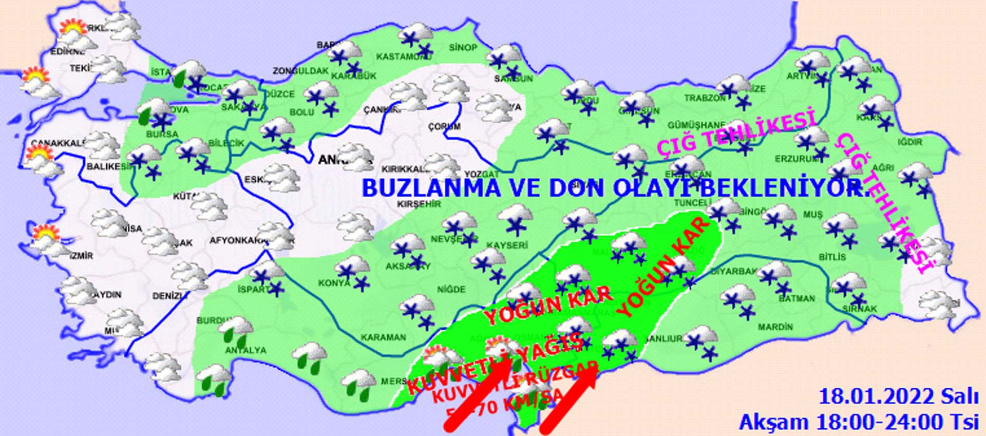 Meteoroloji'den uyarı üstüne uyarı: Kar yağışı, İstanbul ve tüm yurdu etkisi altına alacak! İşte il il hava durumu... 