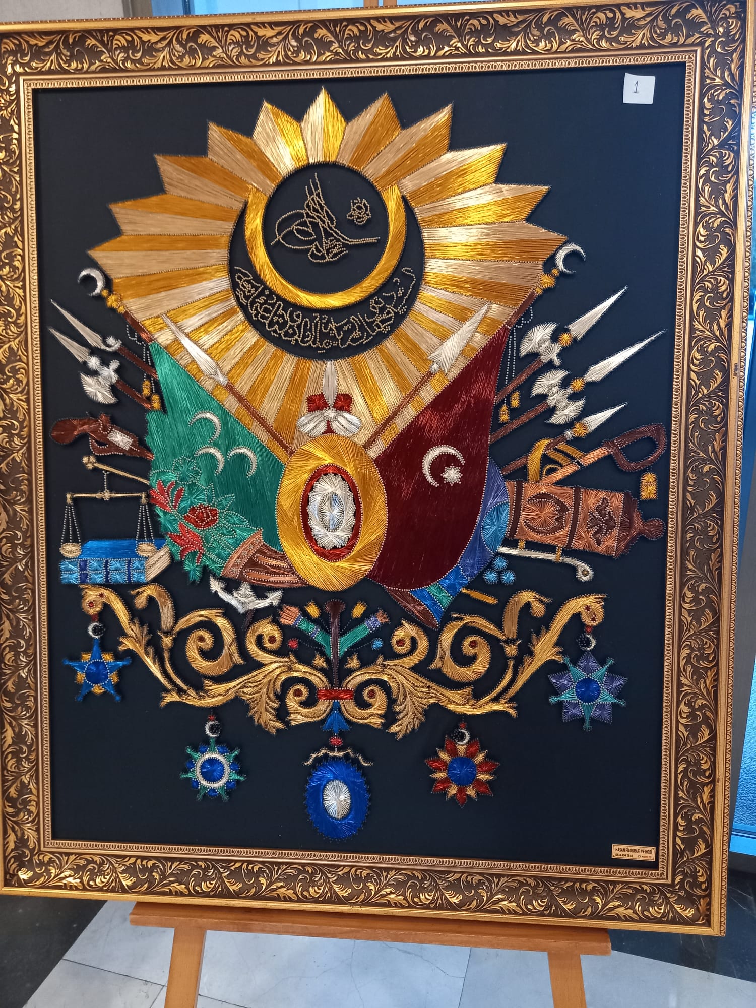 Gördüğü tablodan etkilenince filografi sanatıyla tanıştı! 70 yakın eser yapıp ilk sergisini açtı 