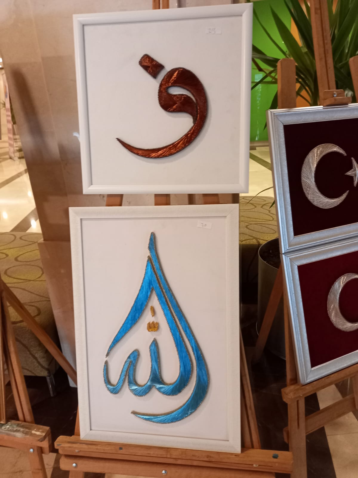 Gördüğü tablodan etkilenince filografi sanatıyla tanıştı! 70 yakın eser yapıp ilk sergisini açtı 