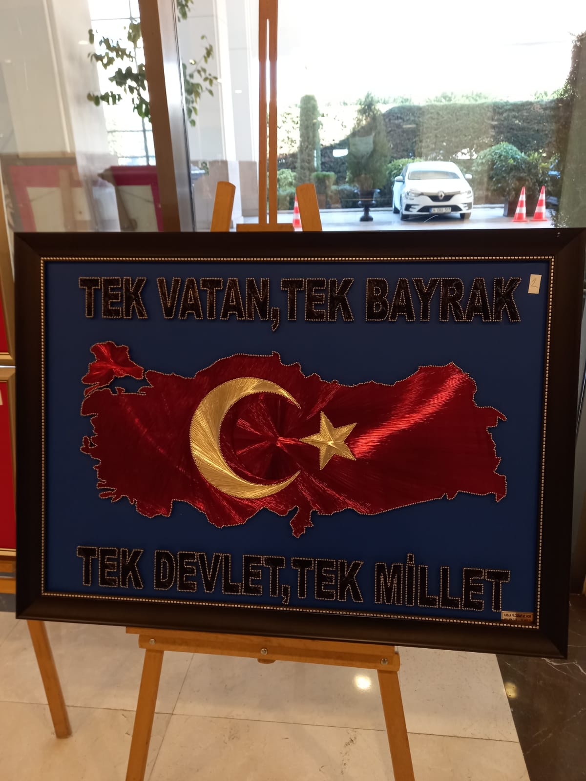 Gördüğü tablodan etkilenince filografi sanatıyla tanıştı! 70 yakın eser yapıp ilk sergisini açtı 