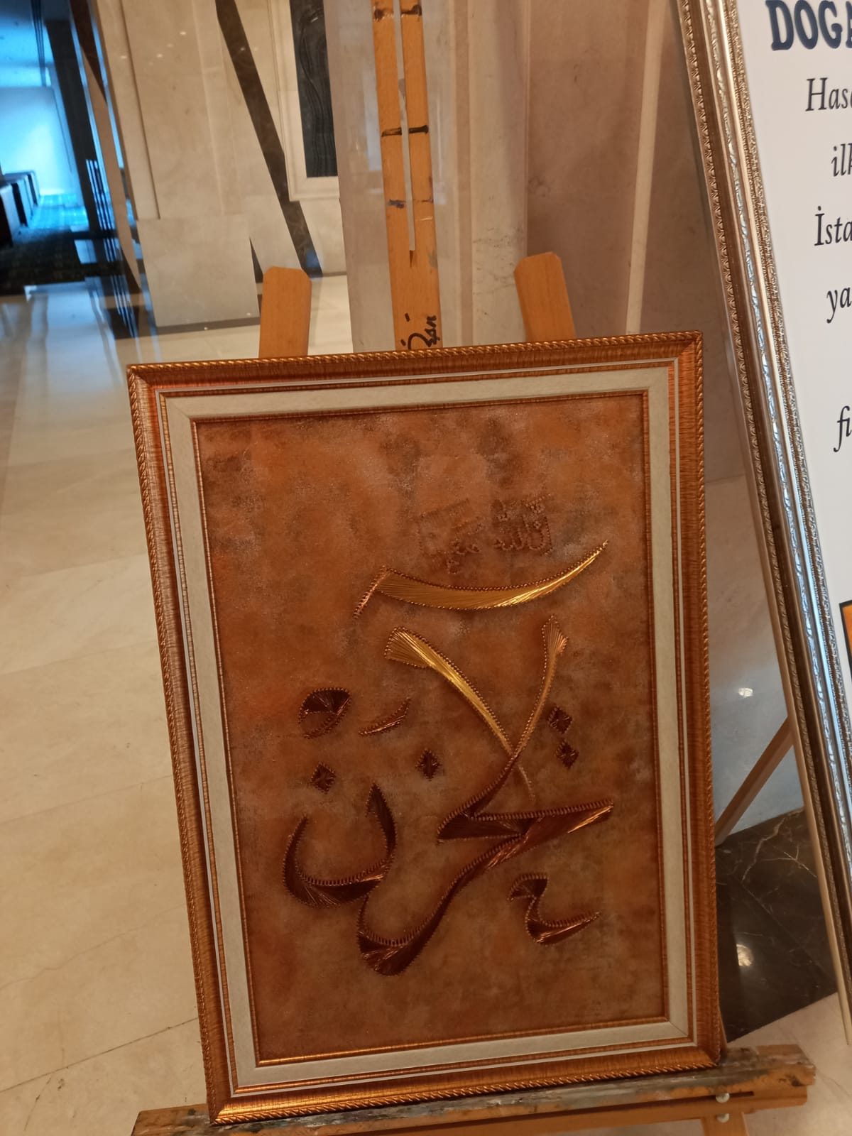 Gördüğü tablodan etkilenince filografi sanatıyla tanıştı! 70 yakın eser yapıp ilk sergisini açtı 