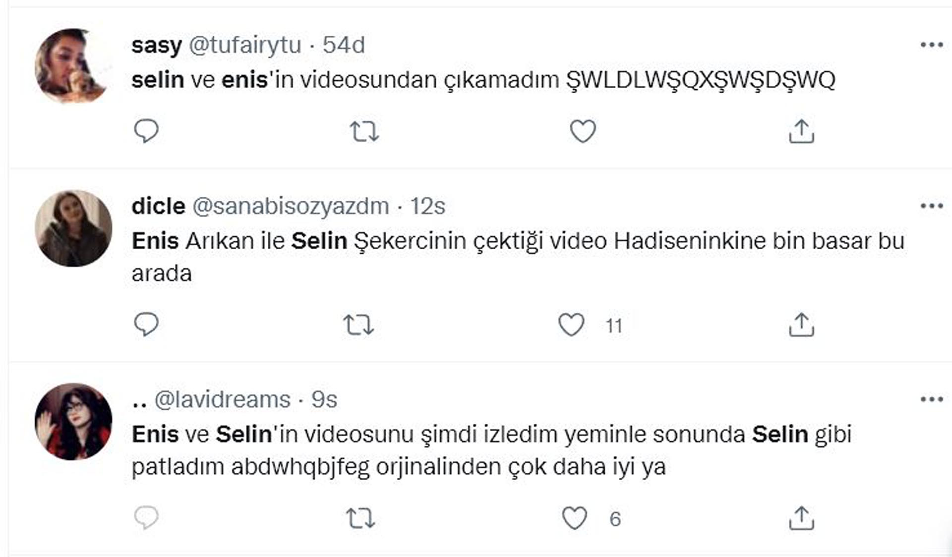 Orjinalinden çok daha iyi! Enis Arıkan'la Selin Şekerci'nin viral olan Hadise videosu herkesi güldürdü