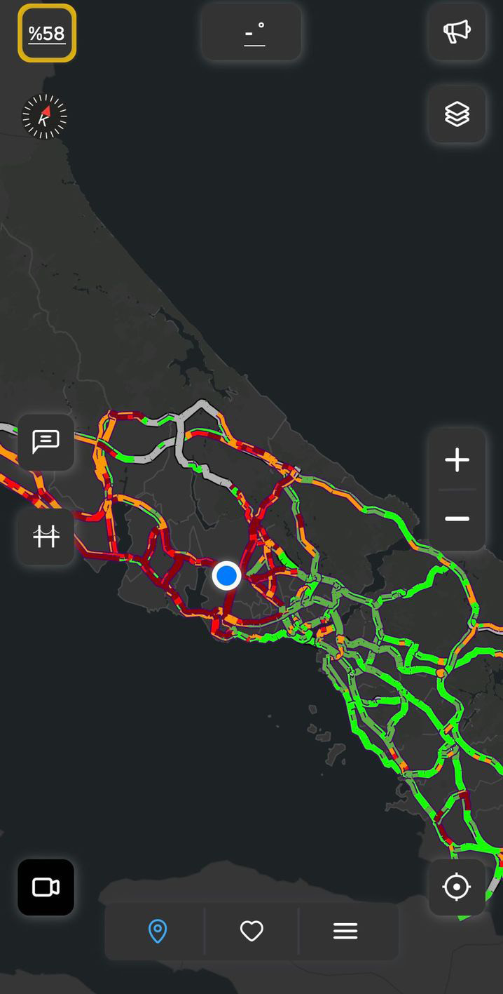 İstanbul'da trafik durma noktasına geldi! Avrupa yakası perişan halde!