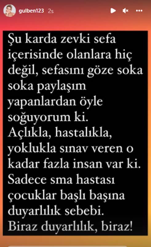 Gülben Ergen kimleri hedef aldı? Öyle soğuyorum ki diyerek herkesi duyarlı olmaya davet etti! Göze soka soka...