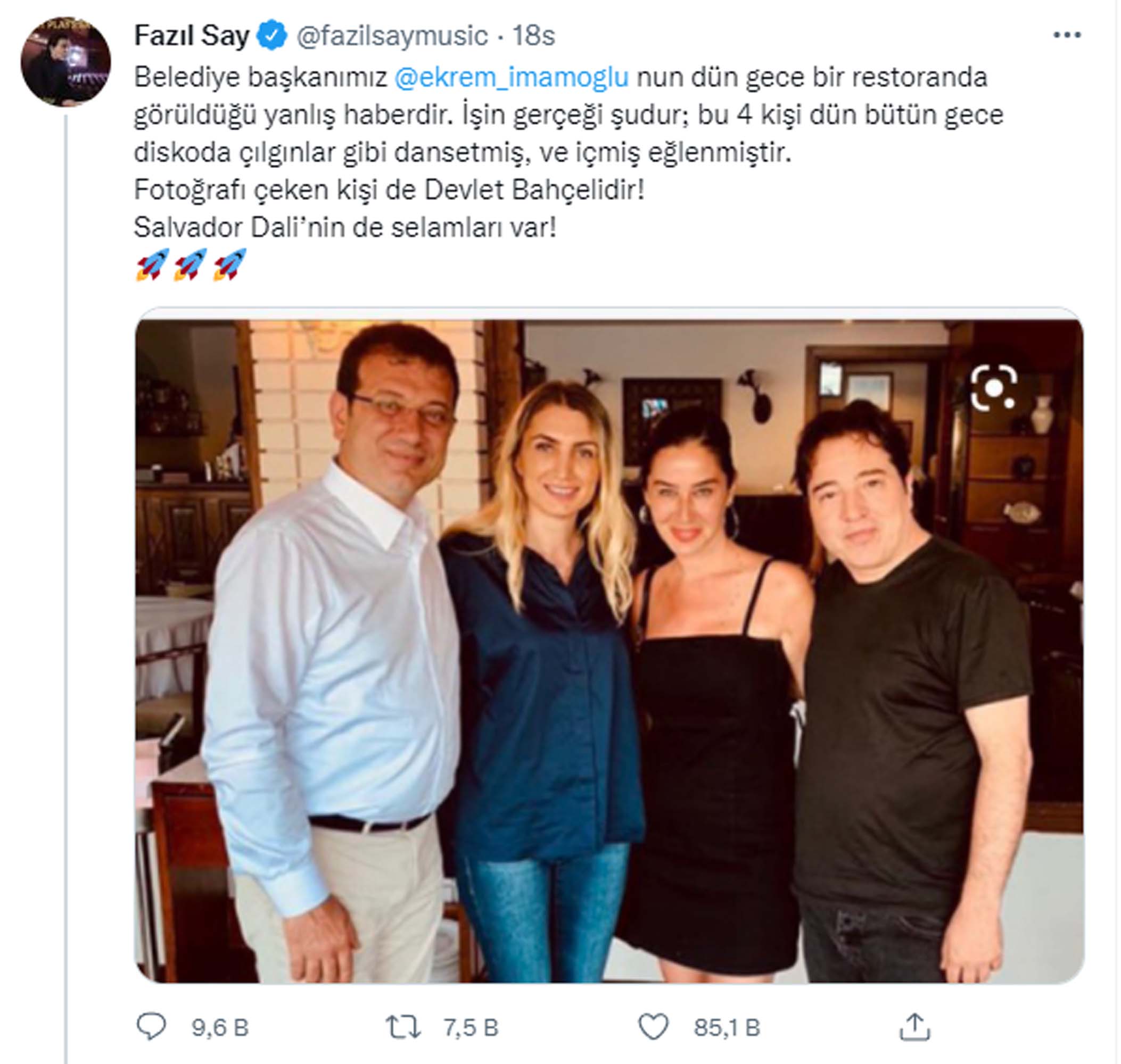 MHP, Fazıl Say'a acımadı! Çirkin esprisi cezasız kalmayacak! Nasıl öteceğini iyi bil, başka ayıpların ortaya dökülmesin!