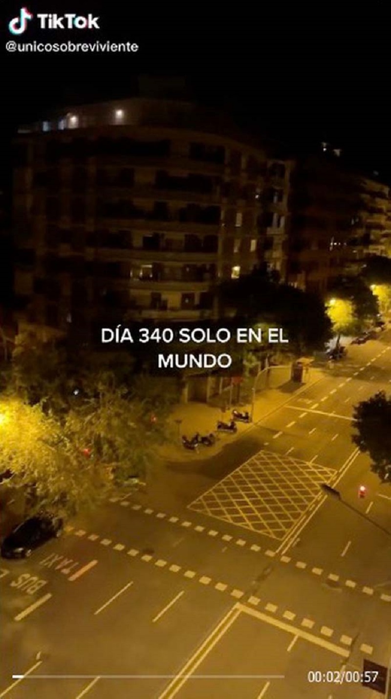 Zaman yolcusu olduğunu söyleyen TikTok kullanıcısı şoke etti! 2027 yılında seyahat ettiği yerlerden video paylaştı: Dünyada tek başıma 340. gün, şehirleri gezdim