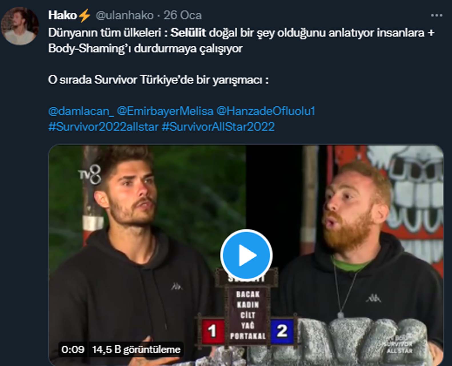 Survivor All Star yarışmacısı Barış Murat Yağcı, kadın düşmanı ilan edildi! Sosyal medyada linç edildi!