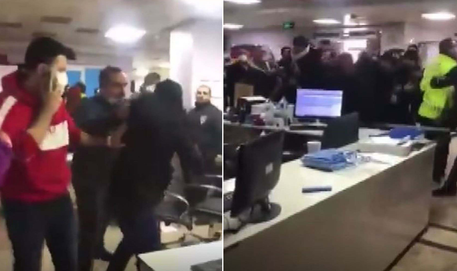 Ambulansın geç geldiğini iddia ettiler! Gaziantep'te hasta yakınları, hastane personeline saldırdı! 