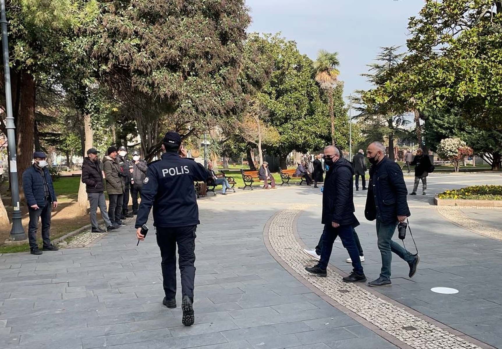 Samsun'da Atatürk Anıtı'na çirkin saldırı! Valilik açıklama yaptı! Anıta urgan bağlayan iki kişi yakalandı! 