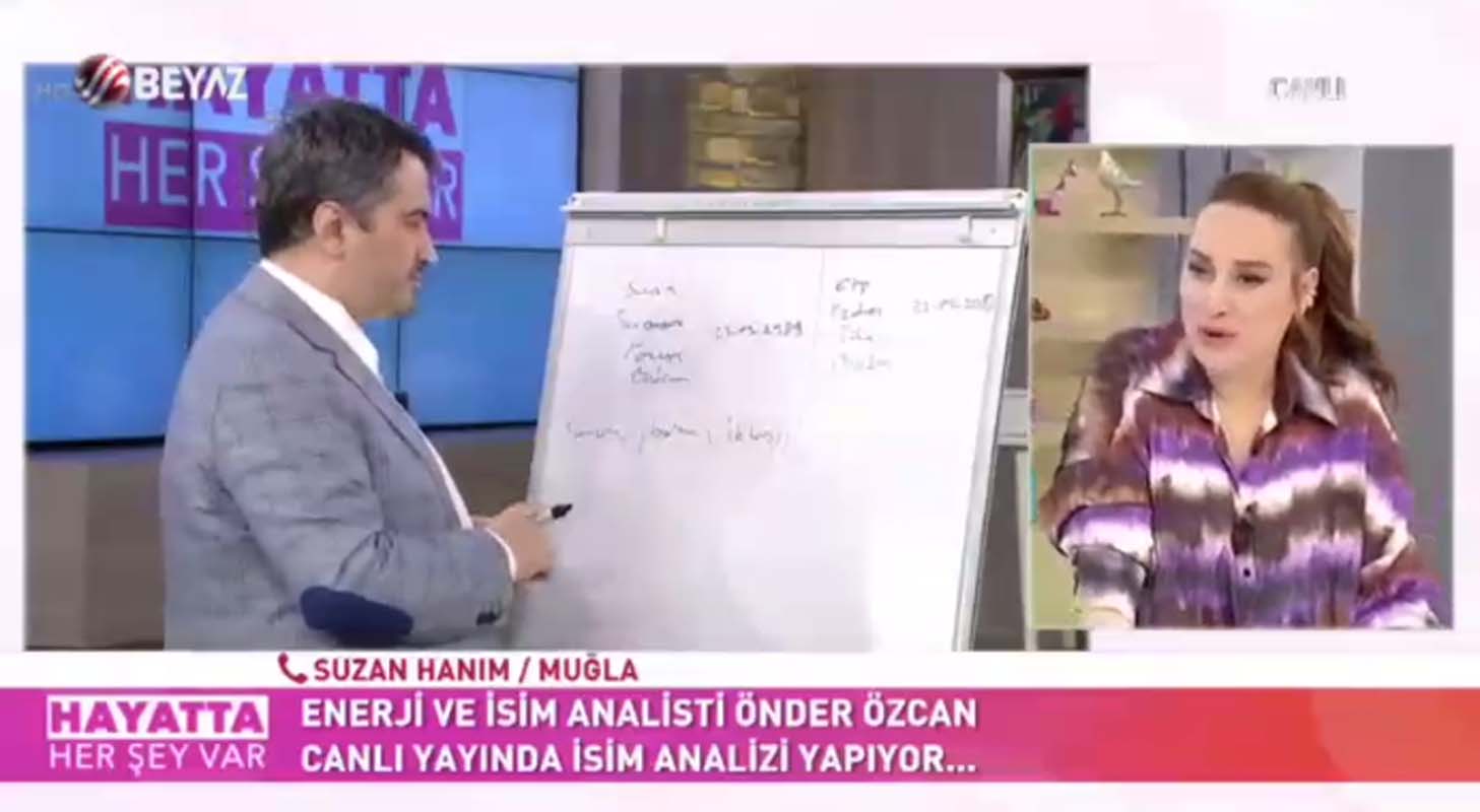 Enerji Analisti Önder Özcan'ın, eşiyle sorun yaşayan izleyiciye verdiği tavsiye 'pes' dedirtti! Sarışın kadın takıntısına 'baklavalı' çözüm! Hocam ne alakası var?
