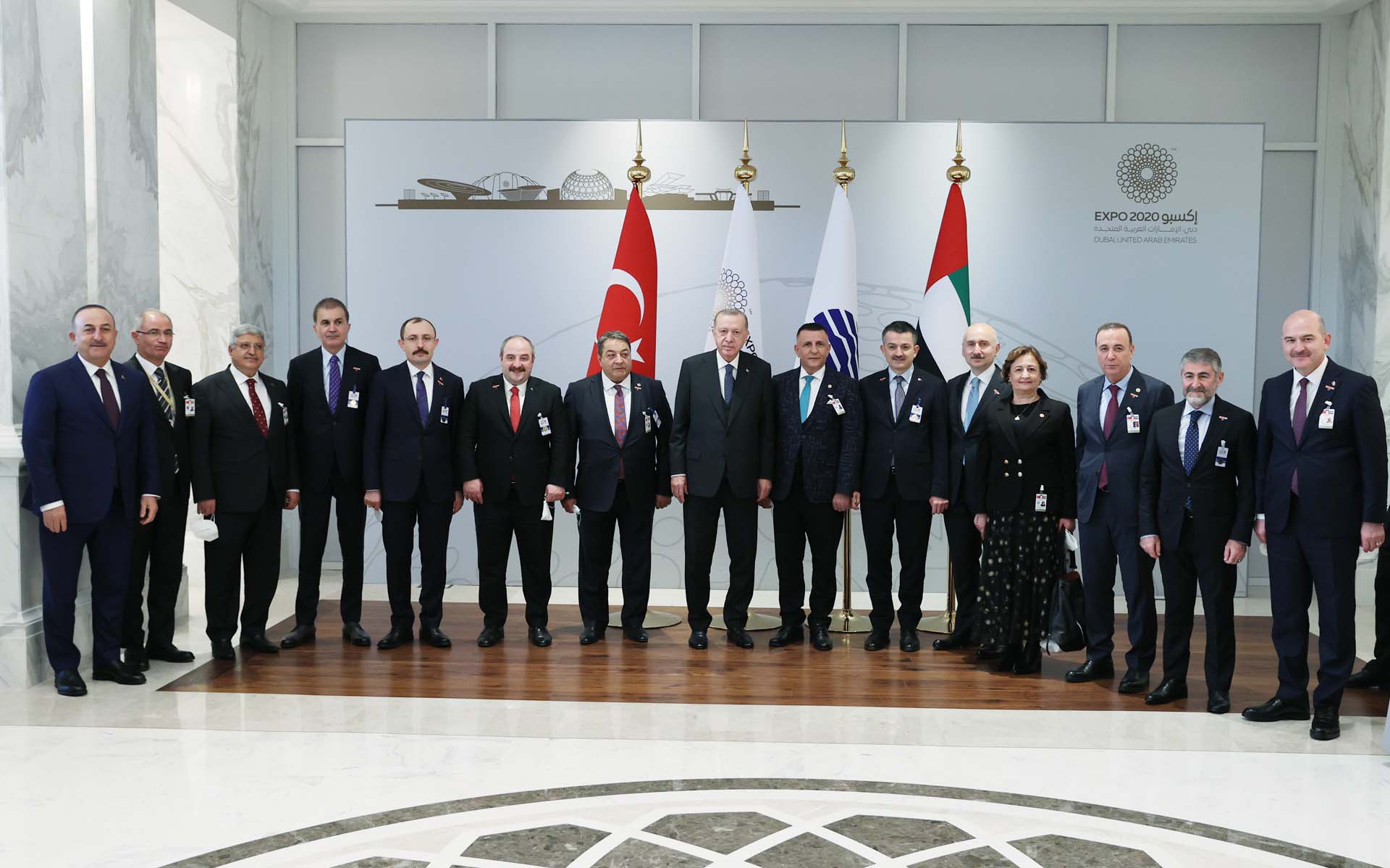 Cumhurbaşkanı Erdoğan, Dubai EXPO 2020 Türkiye Ulusal Günü programında konuştu: Olumlu gelecek için müşterek noktalarda buluşmalıyız