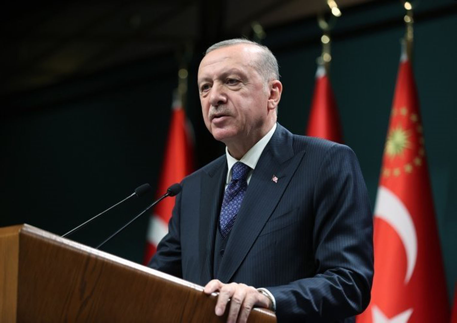 Cumhurbaşkanı ve AK Parti Genel Başkanı Recep Tayyip Erdoğan, Genişletilmiş İl Başkanları Toplantısı'nda konuştu