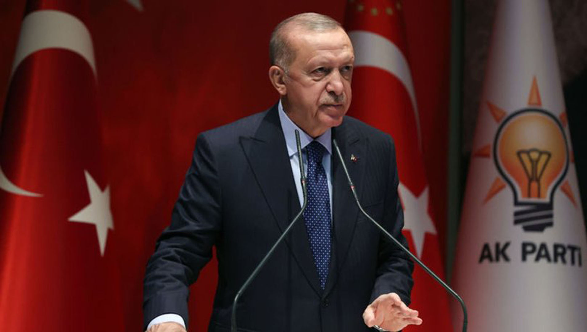 Cumhurbaşkanı ve AK Parti Genel Başkanı Recep Tayyip Erdoğan, Genişletilmiş İl Başkanları Toplantısı'nda konuştu