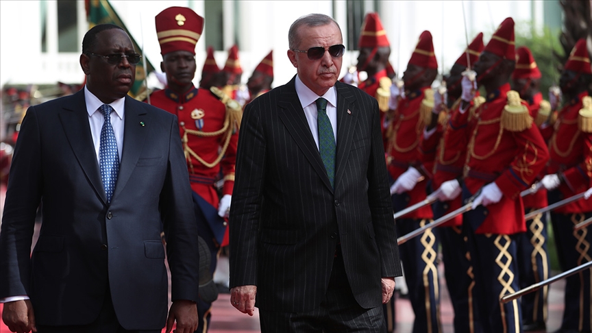 Cumhurbaşkanı Erdoğan Senegal'de! 400 milyon dolar ticaret hacmi hedefine ulaştık