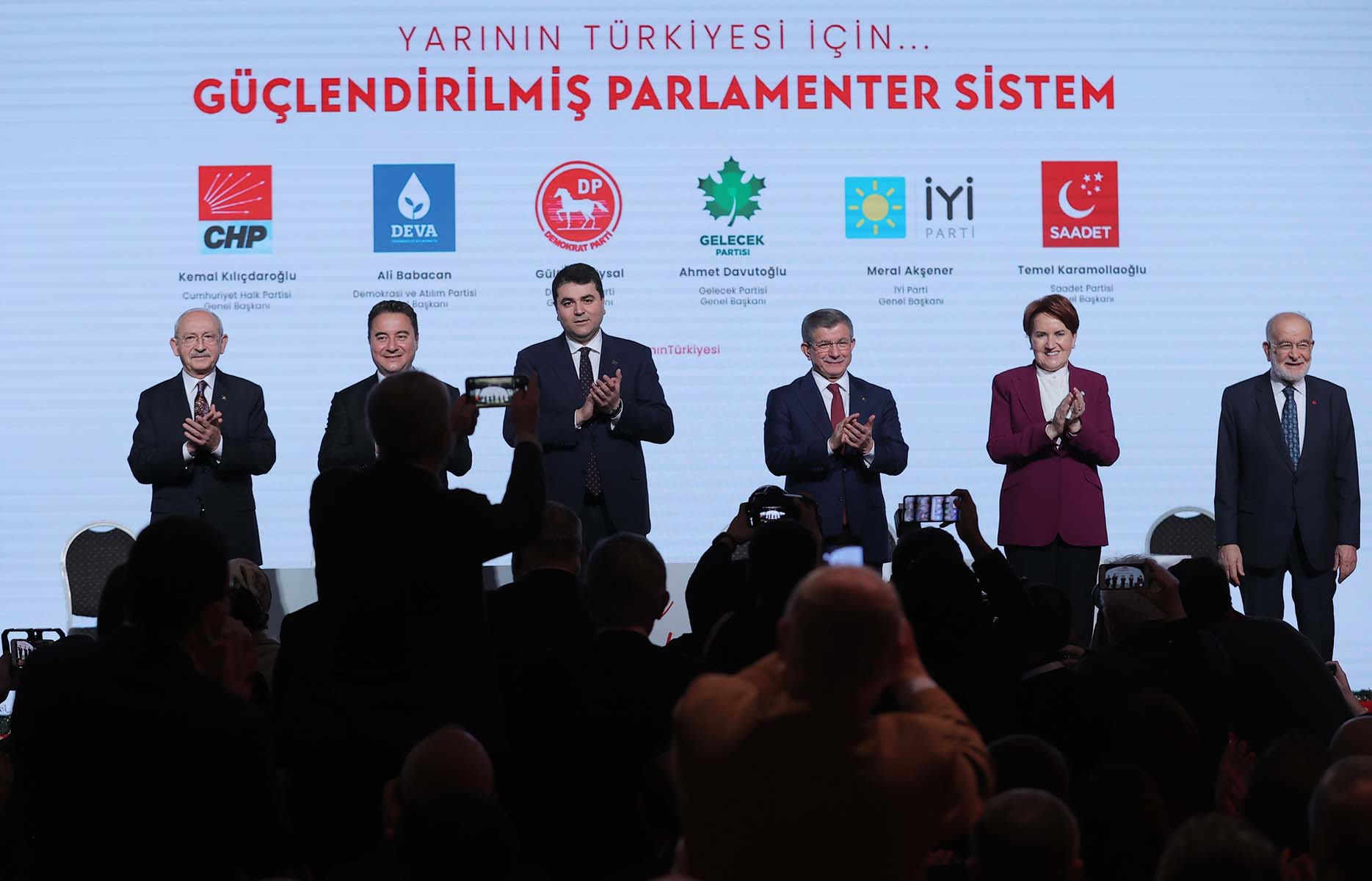 6 muhalefet partisi güçlendirilmiş parlamenter sistem çalışmalarını açıkladı