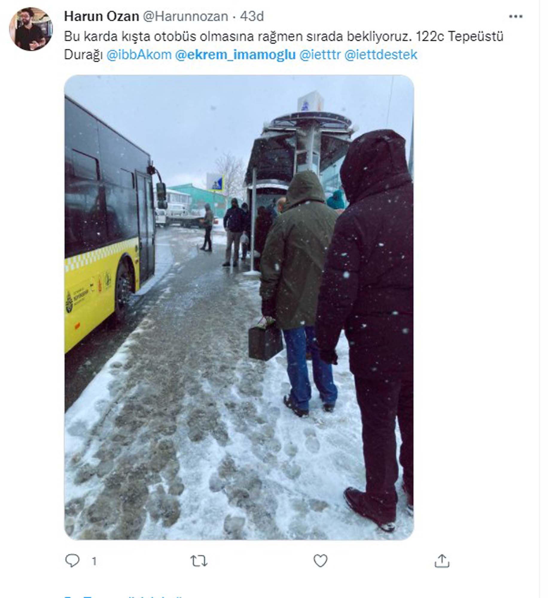 Şaka gibi ama gerçek! Vali Yerlikaya toplu taşıma kullanın dedi, İmamoğlu seferleri iptal etti! Vatandaş işe gidemeyince, kar çilesi tekerrür etti!