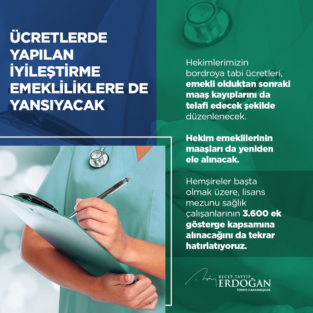 Cumhurbaşkanı Erdoğan, 14 Mart Tıp Bayramı Etkinliğinde konuştu! Sağlıkçılara 5 müjde birden verdi! Maaşlar artacak