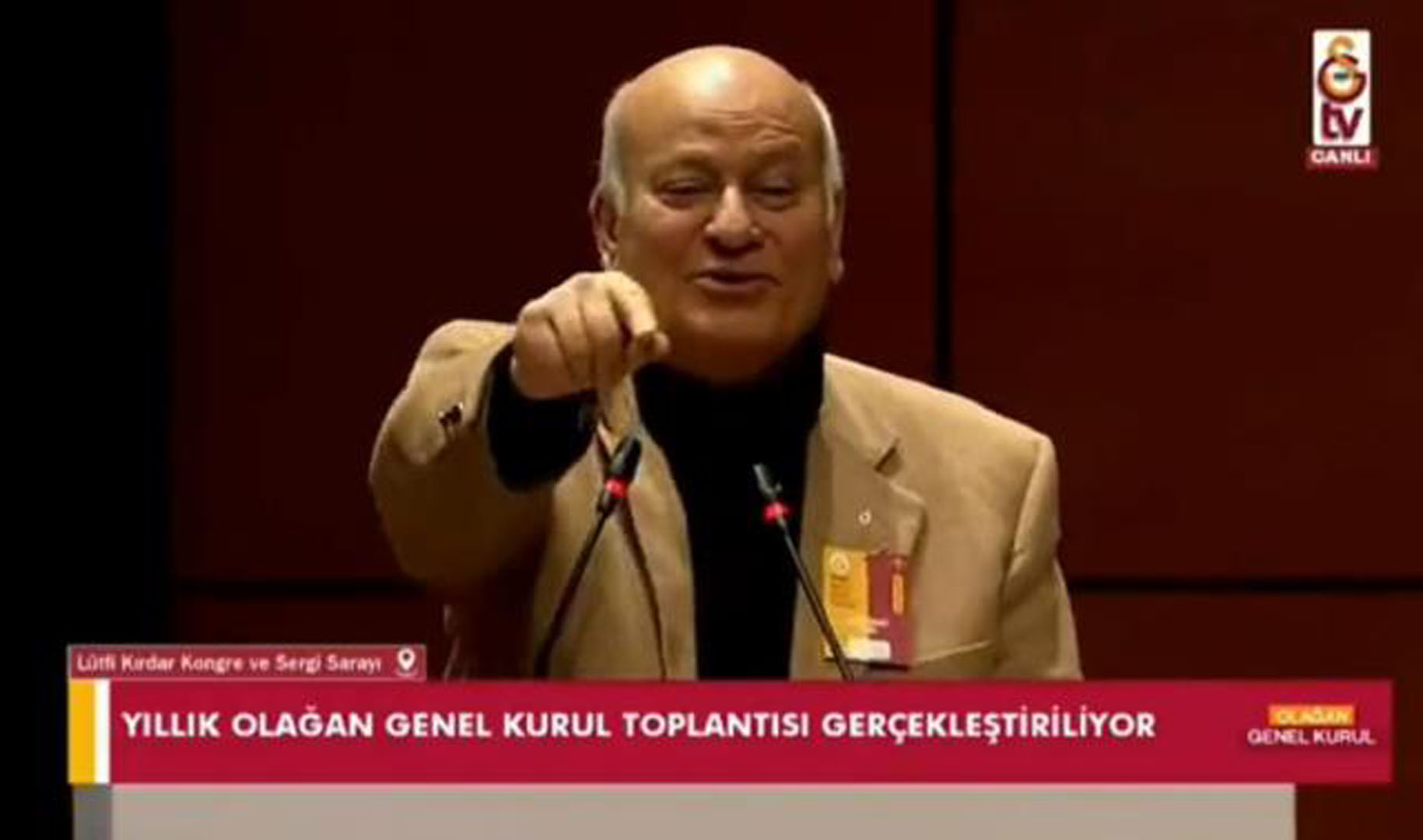 Dursun Özbek ölmeden mezara koydular! Galatasaray Genel Kurulu'nda o anlar şaşkınlık yarattı!