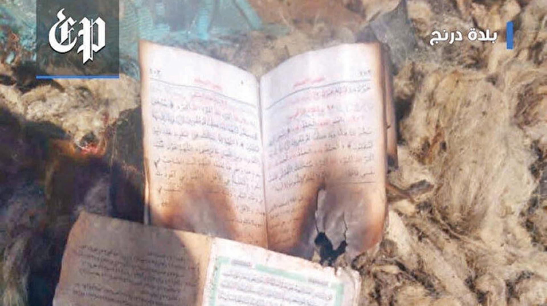 Terör örgütü imamın evini ateşe verip Kur’an-ı Kerim’i yaktı! Çocuklara bile acımadılar