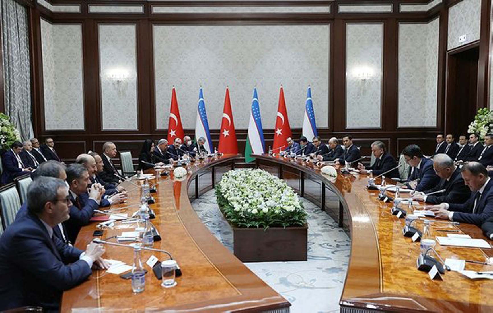 Cumhurbaşkanı Erdoğan Özbekistan'la ticaret hedefini açıkladı!