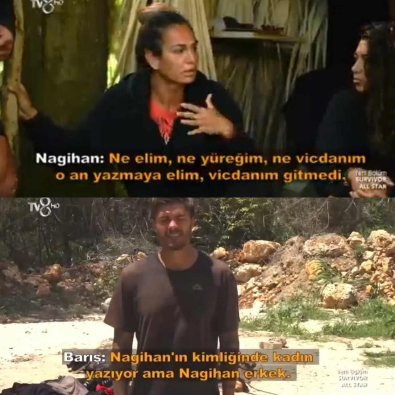 Survivor All Star'da yokluk adasına giden Barış Murat Yağcı'nın sözleri tepki çekti! İzleyenler şaştı kaldı! Nagihan hakkında söyledikleri ağızları açık bıraktı!