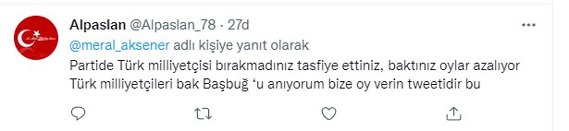 screenshot-2-003.Meral Akşener'in Alparslan Türkeş paylaşımına zehir zemberek yorum: Hayatta olsaydı seni tükürüğe boğardı 