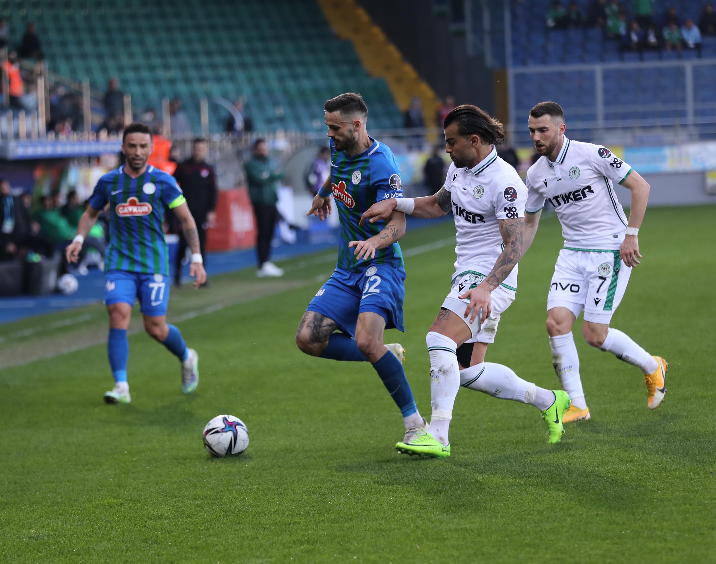 Çaykur Rizespor 2- 1 Konyaspor | Maç sonucu, özeti