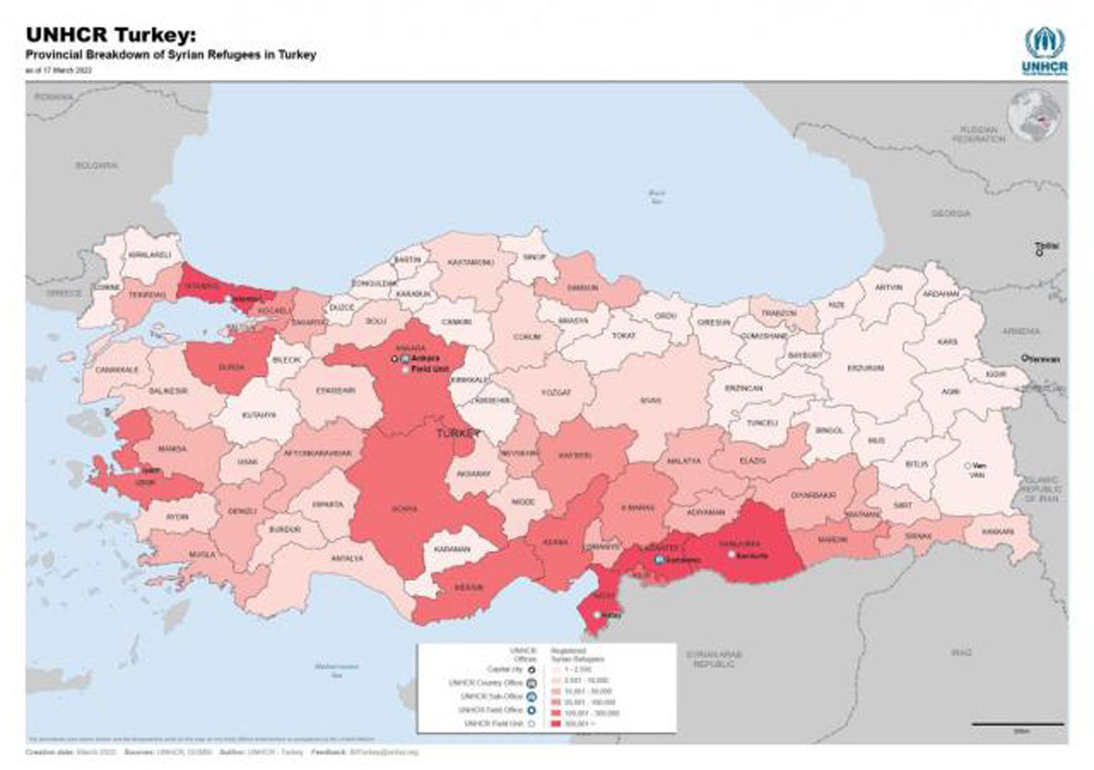 Türkiye’de yaşayan Suriyelilerin şehirlere göre dağılımı belli oldu! İşte Suriyelilerin en çok ve en az olduğu iller…