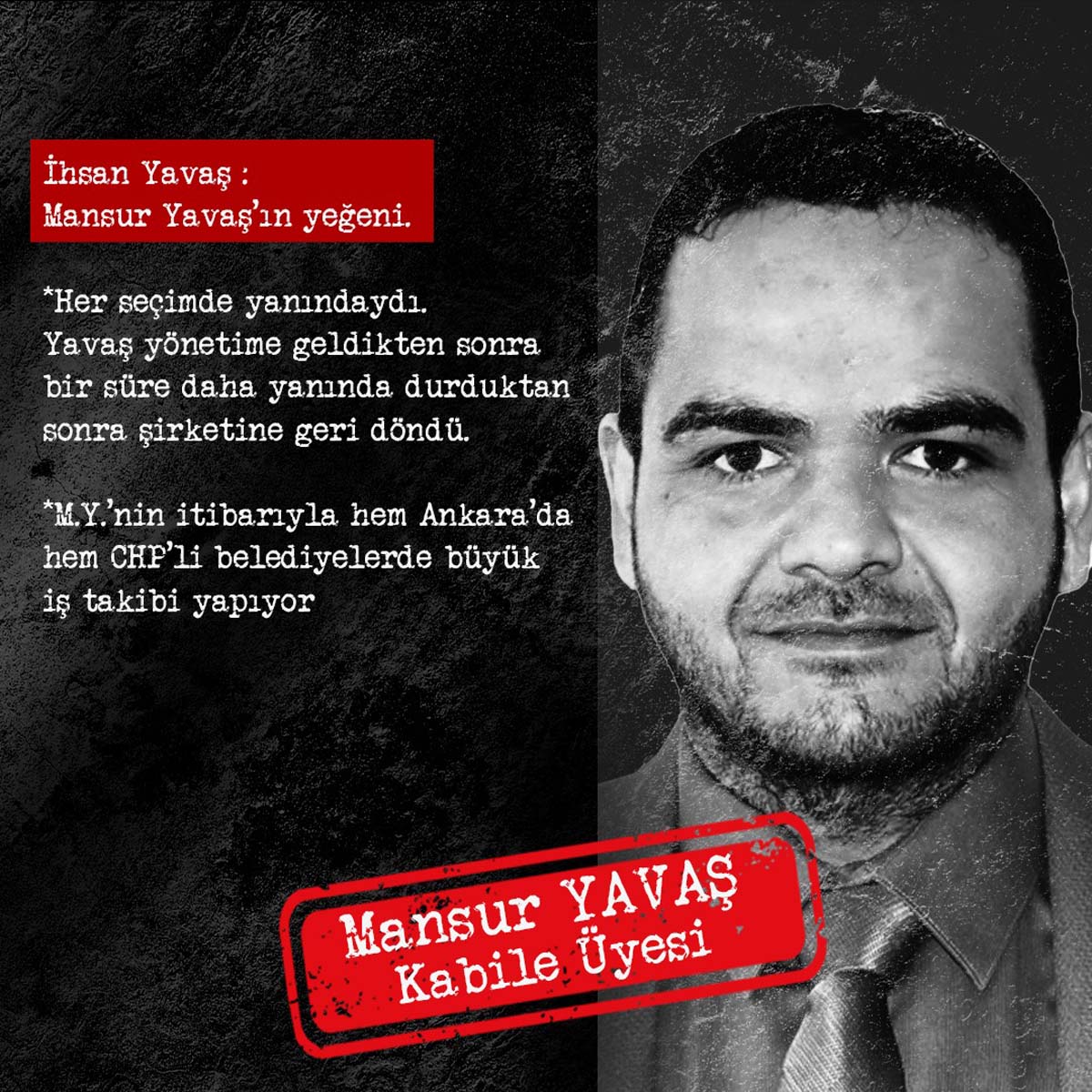 Mansur Yavaş'ın kabile üyeleri dedi, o isimleri tek tek ifşa etti! Ankara'yı Yükselciler, Servetçiler ve Fırsatçılar yönetiyormuş 