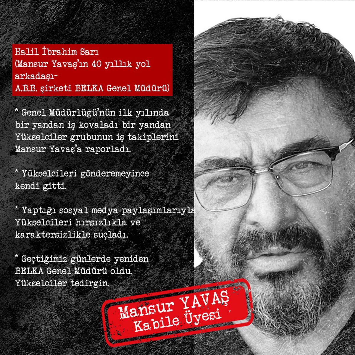 Mansur Yavaş'ın kabile üyeleri dedi, o isimleri tek tek ifşa etti! Ankara'yı Yükselciler, Servetçiler ve Fırsatçılar yönetiyormuş 