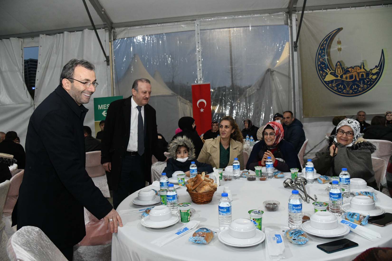 Şehit aileleri ve gaziler aynı sofrada buluştu: Başkanı Ahmet Cin "Sizler bize bu milletin emanetisiniz"