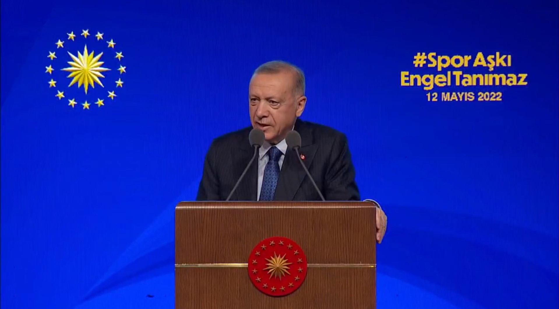 Cumhurbaşkanı Erdoğan, "Spor Aşkı Engel Tanımaz” projesi töreninde konuştu! Engelli kardeşlerimizi asla yok sayamayız, ne gerekiyorsa yapacağız