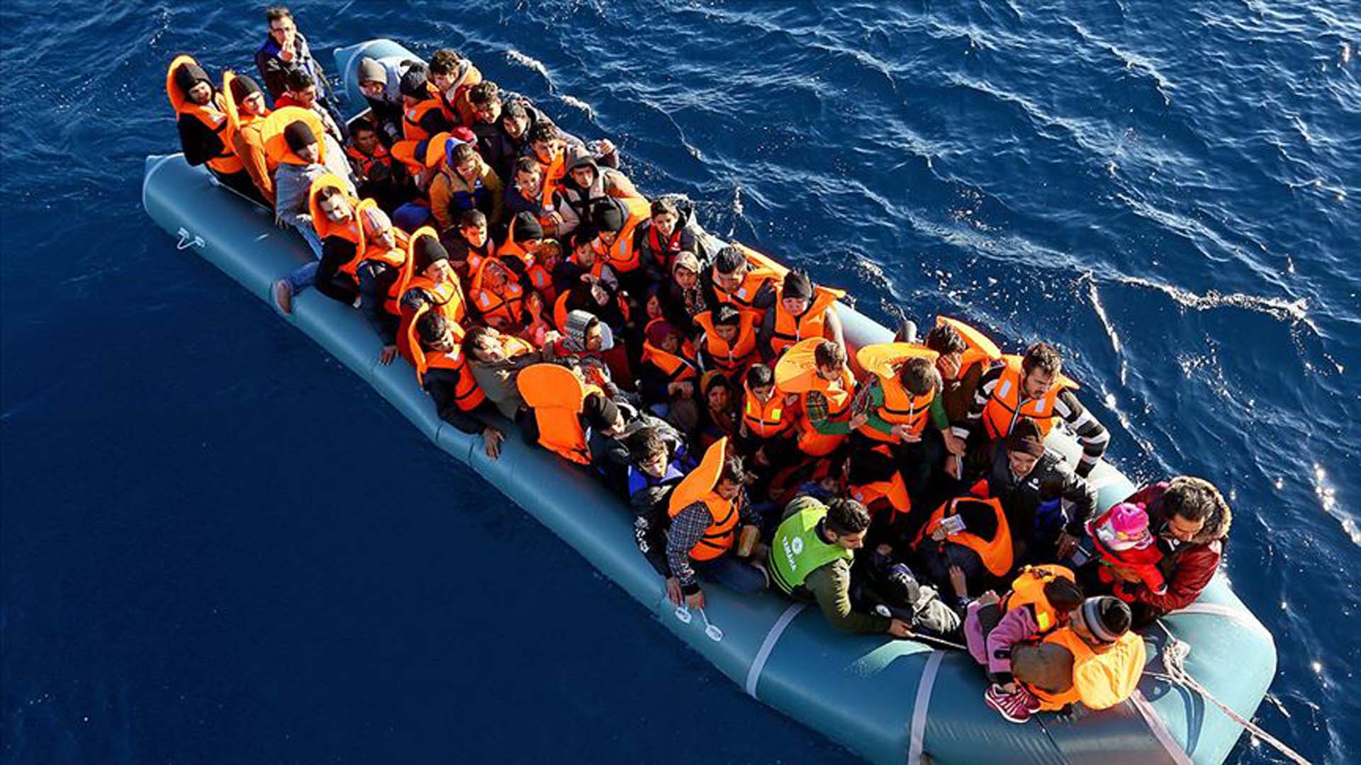 Marmaris açıklarında 7 düzensiz göçmen kurtarıldı!
