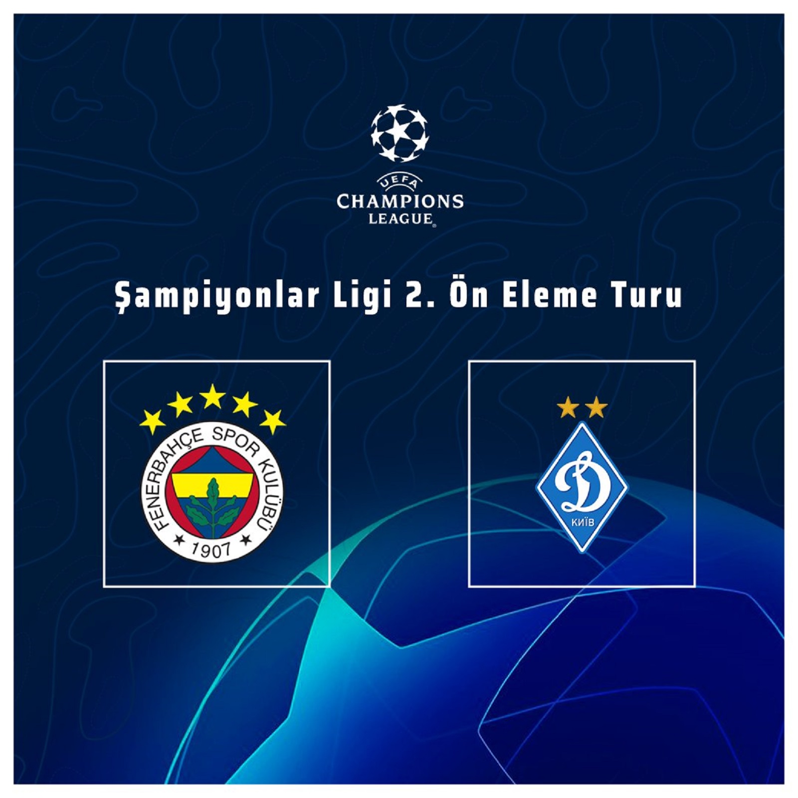 Son dakika | Fenerbahçe'nin Şampiyonlar Ligi, 2.ön eleme turundaki rakibi belli oldu! Rakip Dinamo Kiev...
