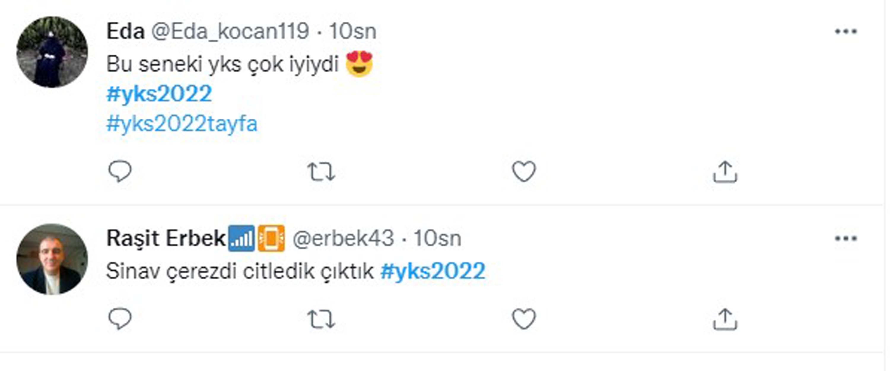 YKS sınav yorumları Twitter 18 Haziran 2022 | YKS, TYT sınavı zor muydu, kolay mıydı 2022?