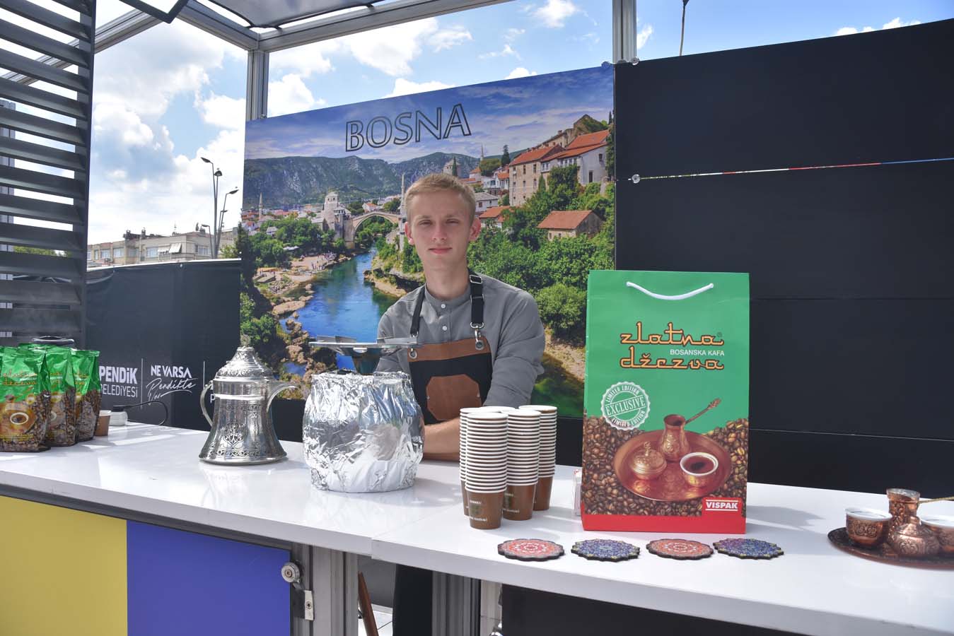 Pendik Belediyesi'nin Anadolu Kahve Festivali kahve severler ile buluştu