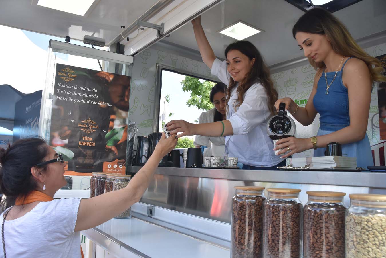 Pendik Belediyesi'nin Anadolu Kahve Festivali kahve severler ile buluştu