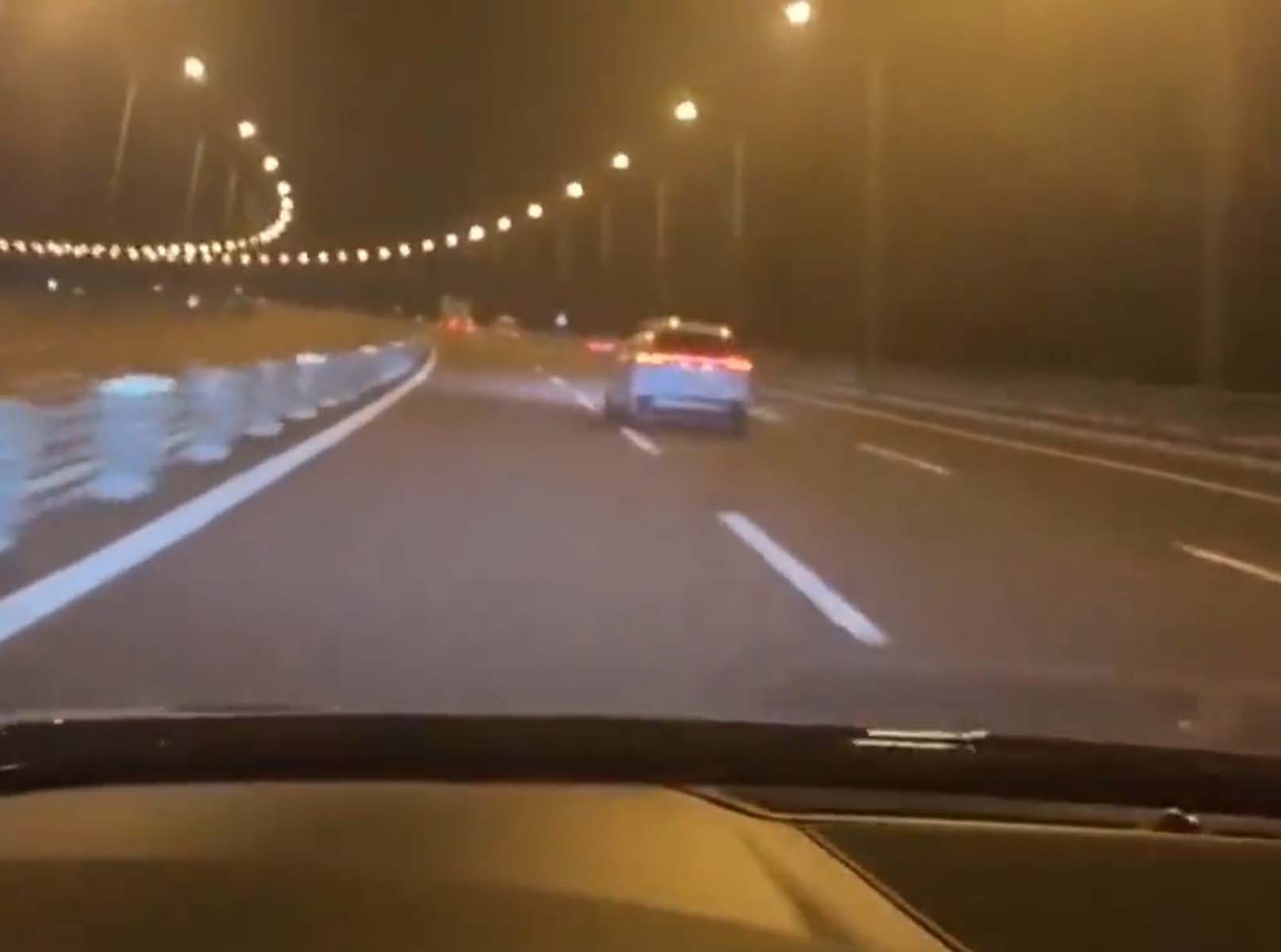 Yerli otomobil TOGG trafikte görüntülendi! Nasıl da uzuyor arka stoplarına yandığım