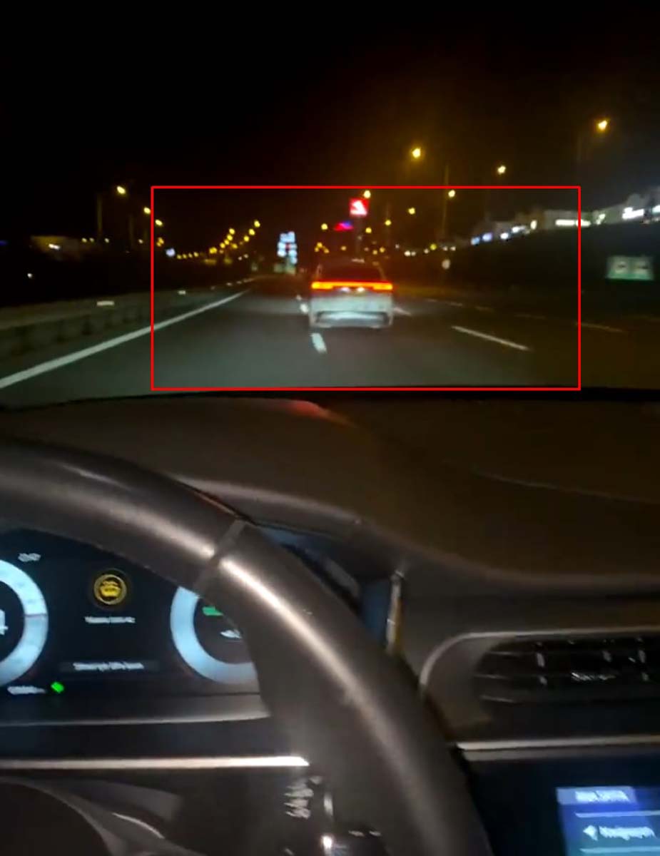 Yerli otomobil TOGG trafikte görüntülendi! Nasıl da uzuyor arka stoplarına yandığım