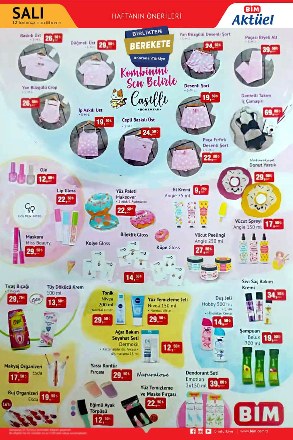 5 - 12 Temmuz 2022 BİM Aktüel ürünler kataloğu! Bu cuma BİM'de neler var? Katalogda hangi ürünler yer alıyor?