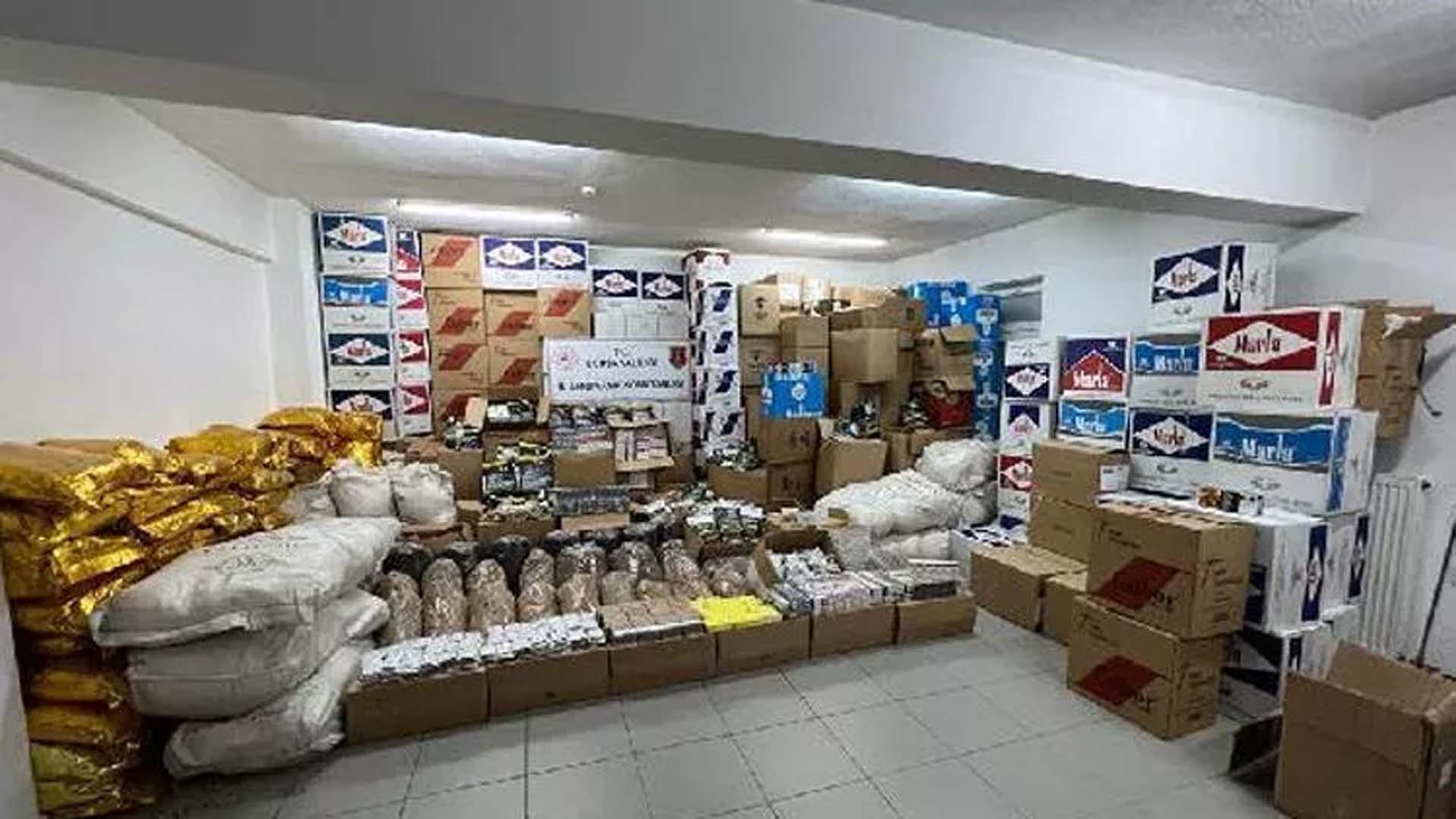 Jandarmadan kaçak tütün operasyonu! 237 bin 121 lira para cezası kesildi!