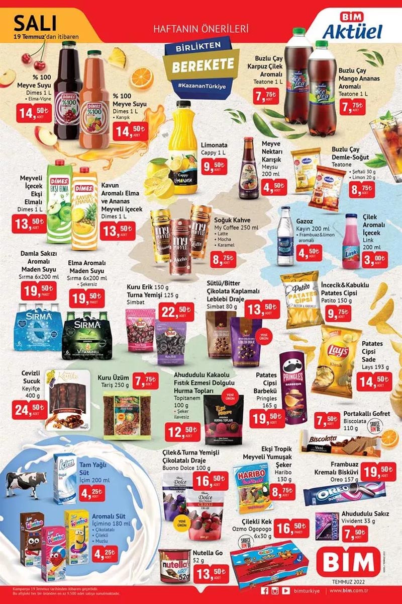 19 - 26 Temmuz 2022 BİM Aktüel ürünler kataloğu! Bu hafta BİM'de neler var? Katalogda hangi ürünler yer alıyor?