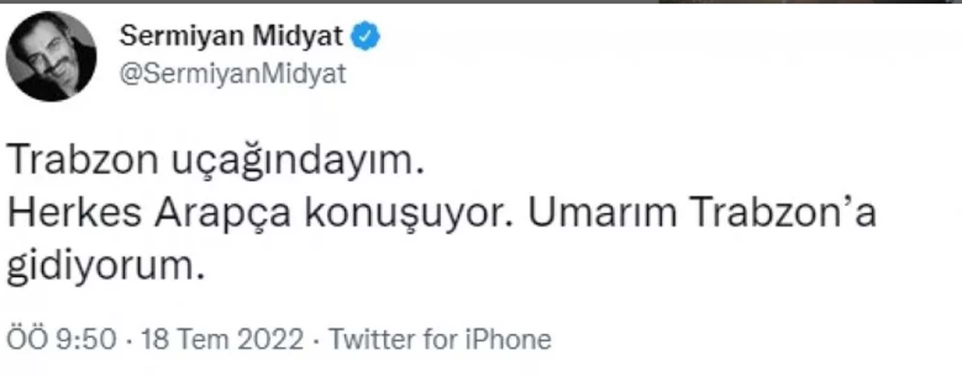 Sermiyan Midyat'ın Arap turist tepkisi ırkçılık olarak eleştirildi! Ne kadar boş konuşuyorsun