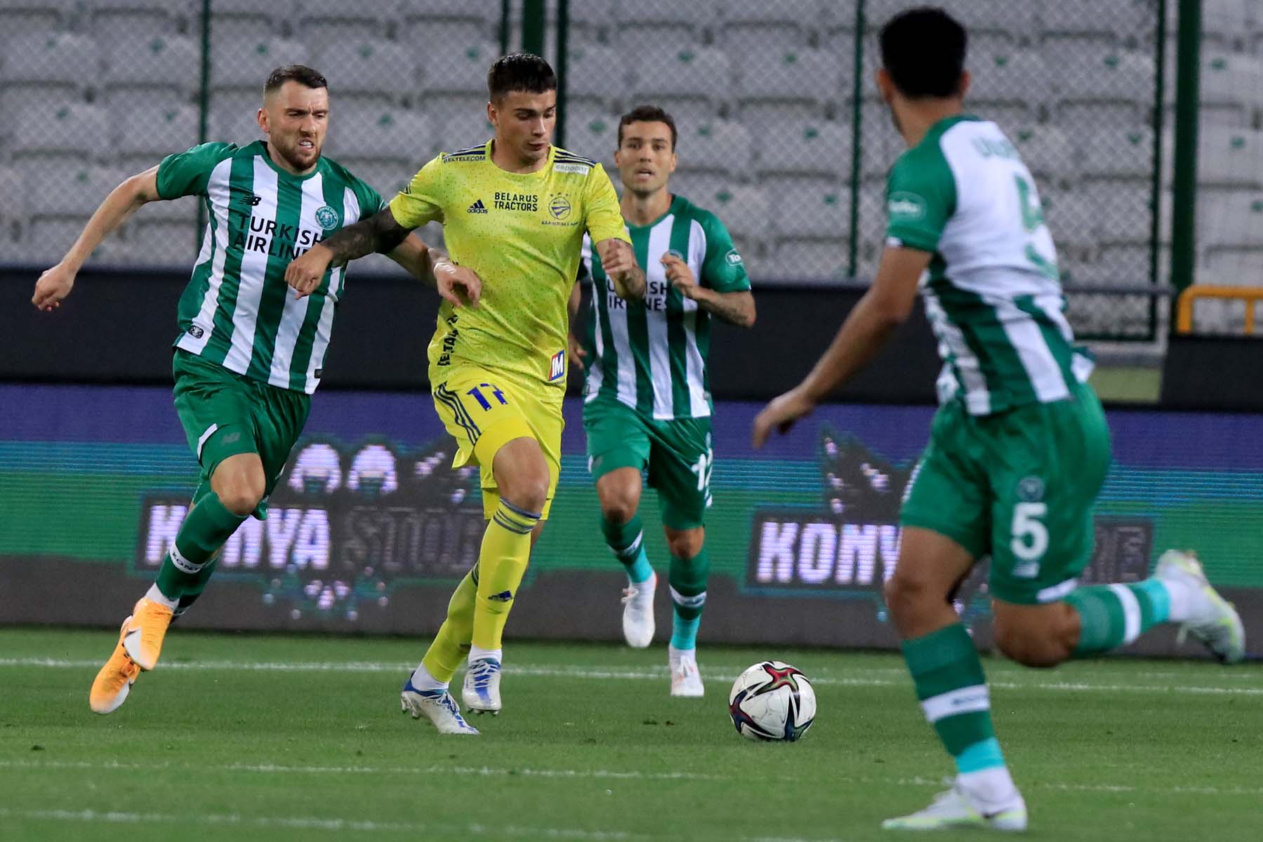 UEFA Konferans Ligi: Konyaspor 3 - 0 Bate Borisov | Maç sonucu