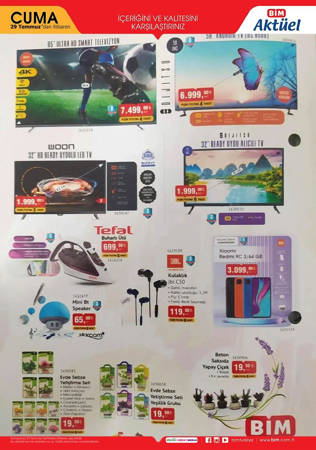 29 Temmuz 2022 BİM Aktüel ürünler kataloğu! Bu hafta BİM'de neler var? Katalogda hangi ürünler yer alıyor?