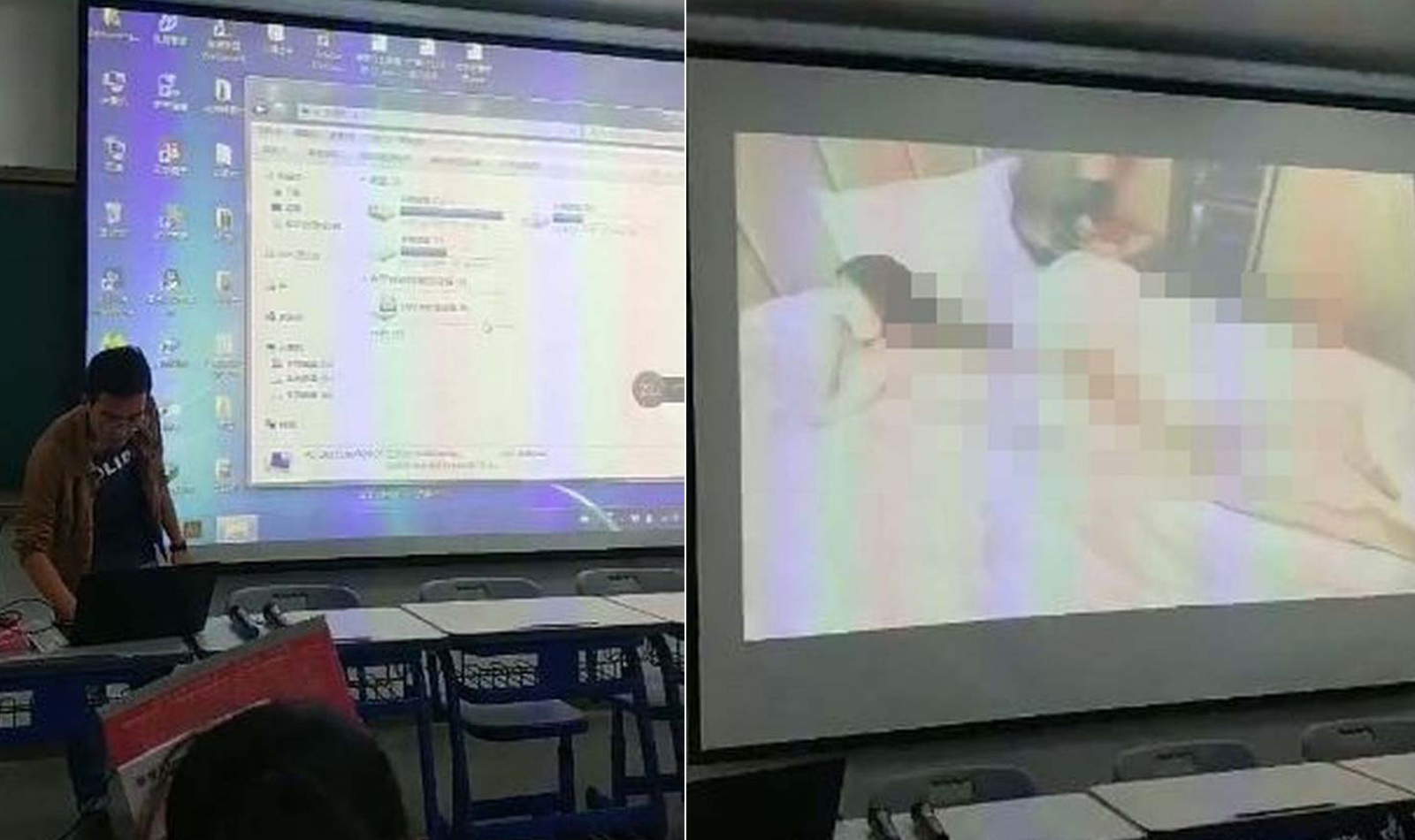 Bir öğretmenin utanç verici anı: Derste öğrencilerine cinsel içerikli video izletti! Hatasını fark etti ama iş işten geçti 