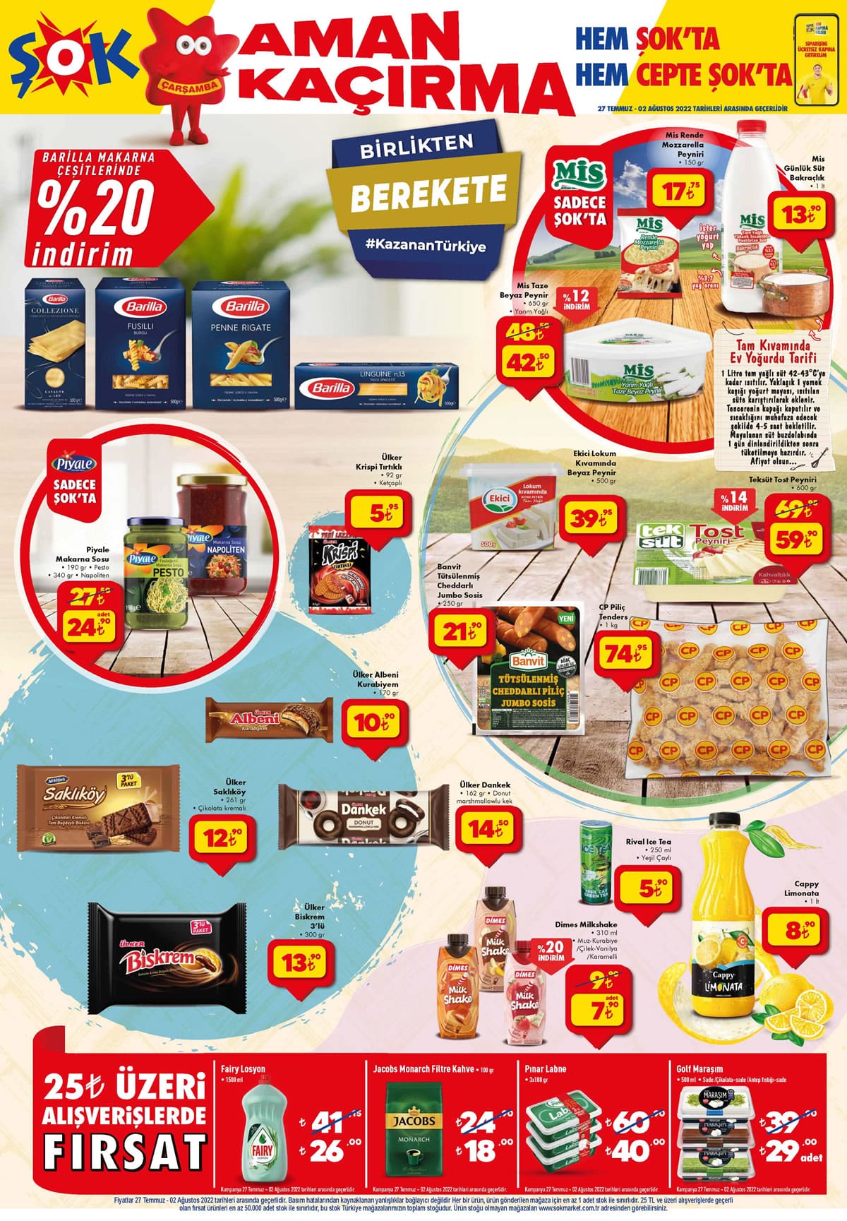 27 Temmuz - 3 Ağustos 2022 ŞOK Aktüel ürünler kataloğu! Bu hafta ŞOK'ta neler var? Katalogda hangi ürünler yer alıyor?