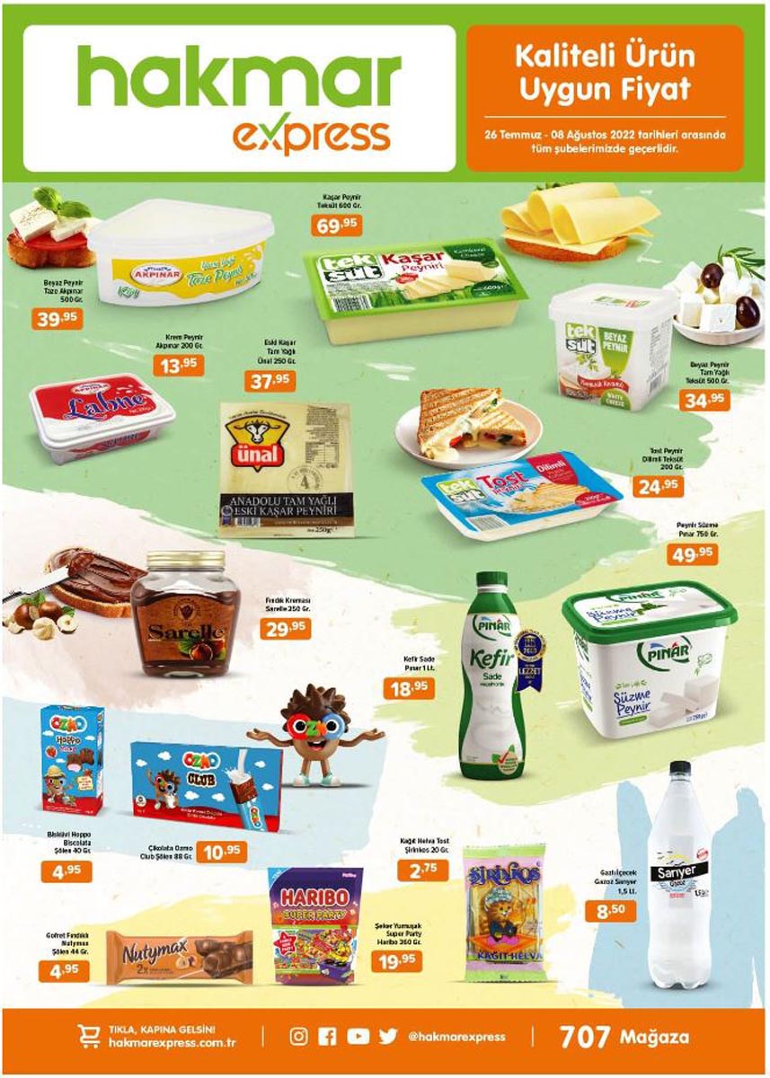 26 Temmuz 2022 Hakmar Express Aktüel ürünler kataloğu! Bu hafta Hakmar'da neler var? Katalogda hangi ürünler yer alıyor?